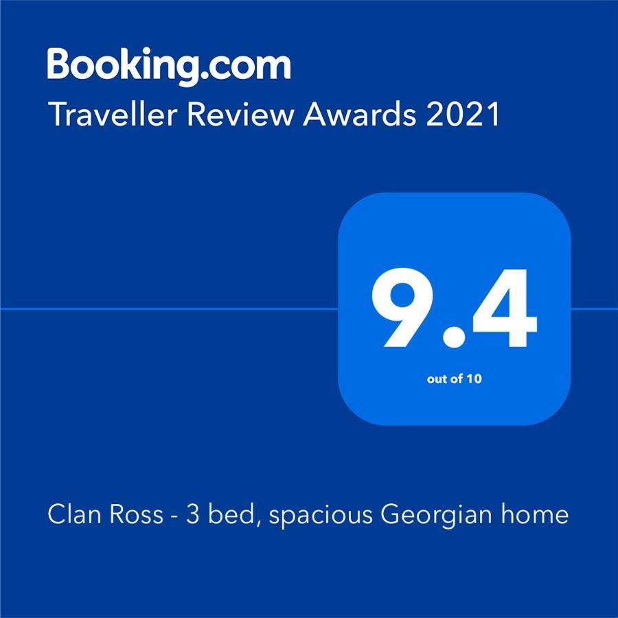 Clan Ross - 3 Bed, Spacious Georgian Home Стерлинг Экстерьер фото